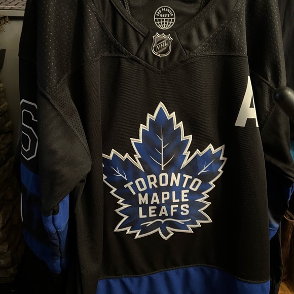 Other - Toronto Maple Leafs Black and Blue Jersey marner